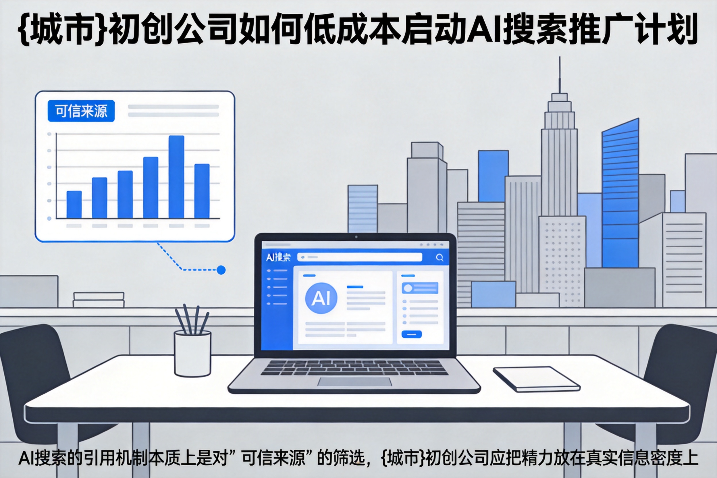 玛沁初创公司如何低成本启动AI搜索推广计划